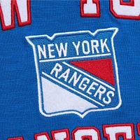 T-shirt flammé légendaire des New York Rangers Mitchell & Ness pour hommes bleu