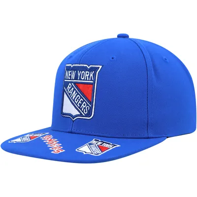 Mitchell & Ness Rangers Vintage Paintbrush Snapback Hat