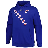 Chandail à capuchon bleu avec nom et numéro des Rangers de New York Mitchell & Ness Mark Messier pour hommes