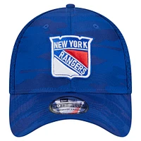 Men's New Era  Blue York Rangers Active Subtle Camo 39THIRTY Flex Hat