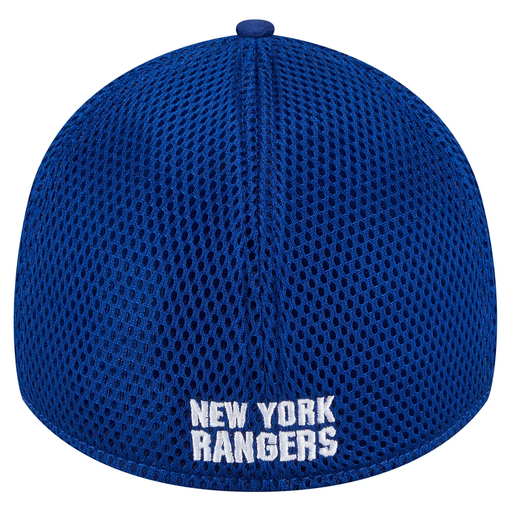 Men's New Era  Blue York Rangers Active Subtle Camo 39THIRTY Flex Hat