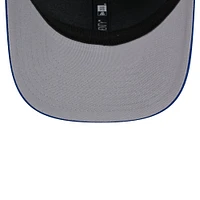 Casquette New Era Core Trucker 9SEVENTY extensible à boutons-pression bleue New York Rangers pour homme