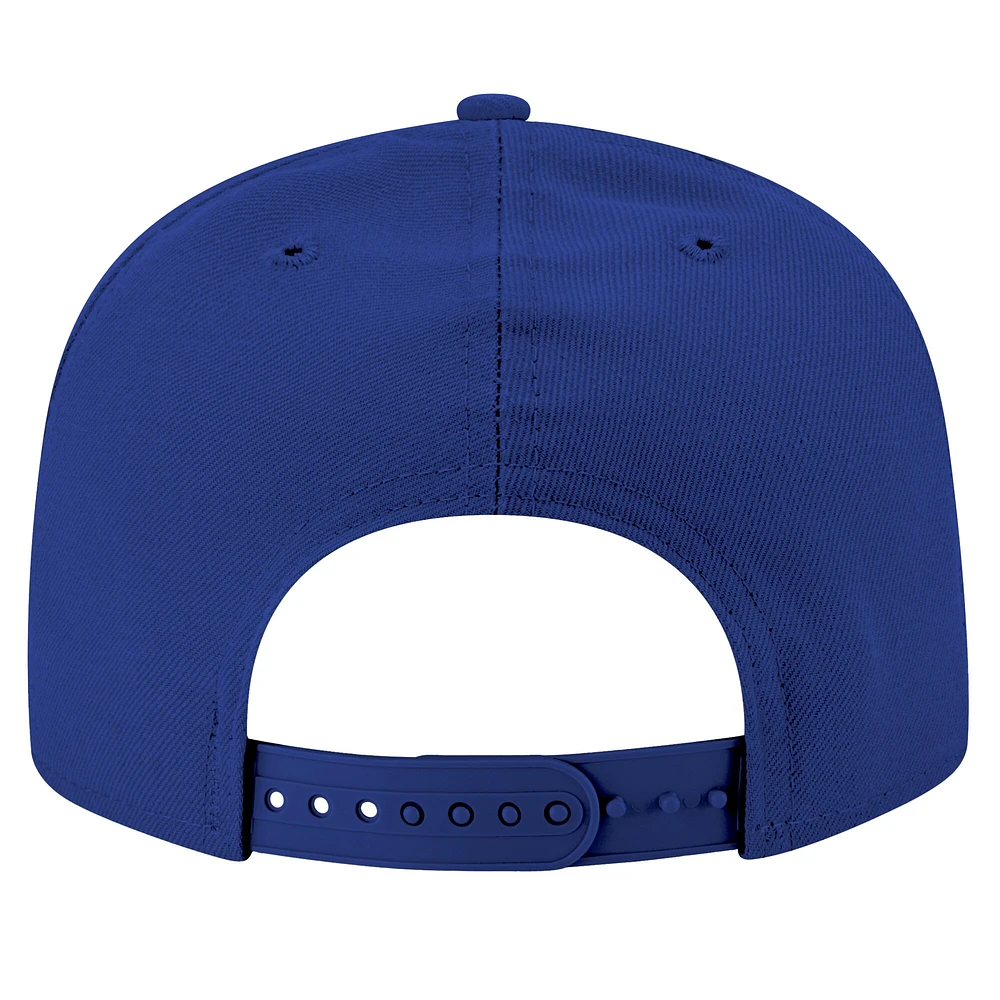 Casquette snapback 9FIFTY bleue New Era pour homme, New York Rangers State Pride