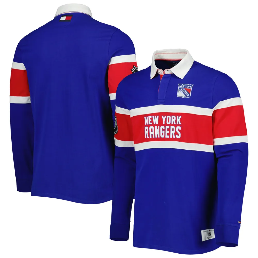 park communicatie Boomgaard Lids New York Rangers Tommy Hilfiger Martin Rugby Long Sleeve T-Shirt -  Blue | Dulles Town Center