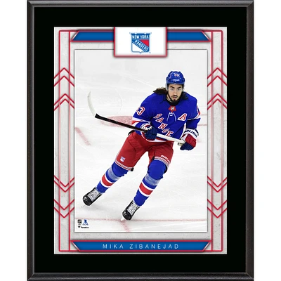 Mika Zibanejad New York Rangers 10.5" x 13" Sublimated Player Plaque