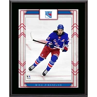 Mika Zibanejad New York Rangers 10.5" x 13" Sublimated Player Plaque