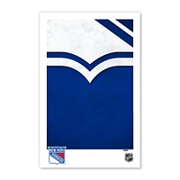 New York Rangers 11" x 17" Minimalist Logo Poster Print