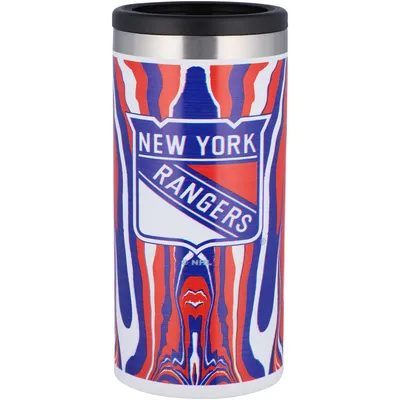 New York Rangers 12oz. Tie-Dye Slim Can Holder