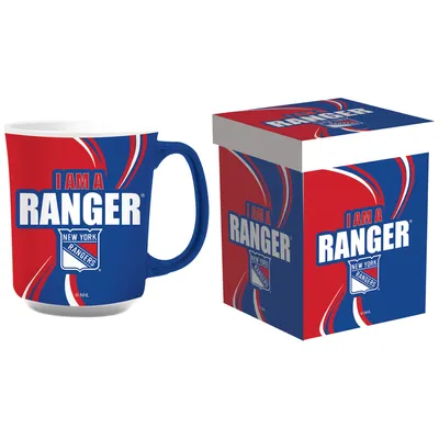 New York Rangers 14oz. Ceramic Mug with Matching Box