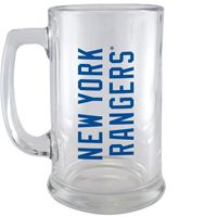 New York Rangers - 15oz. Glass Beer Stein