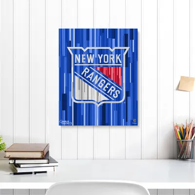 New York Rangers Fanatics Authentic 16" x 20" Embellished Giclee Print by Charlie Turano III