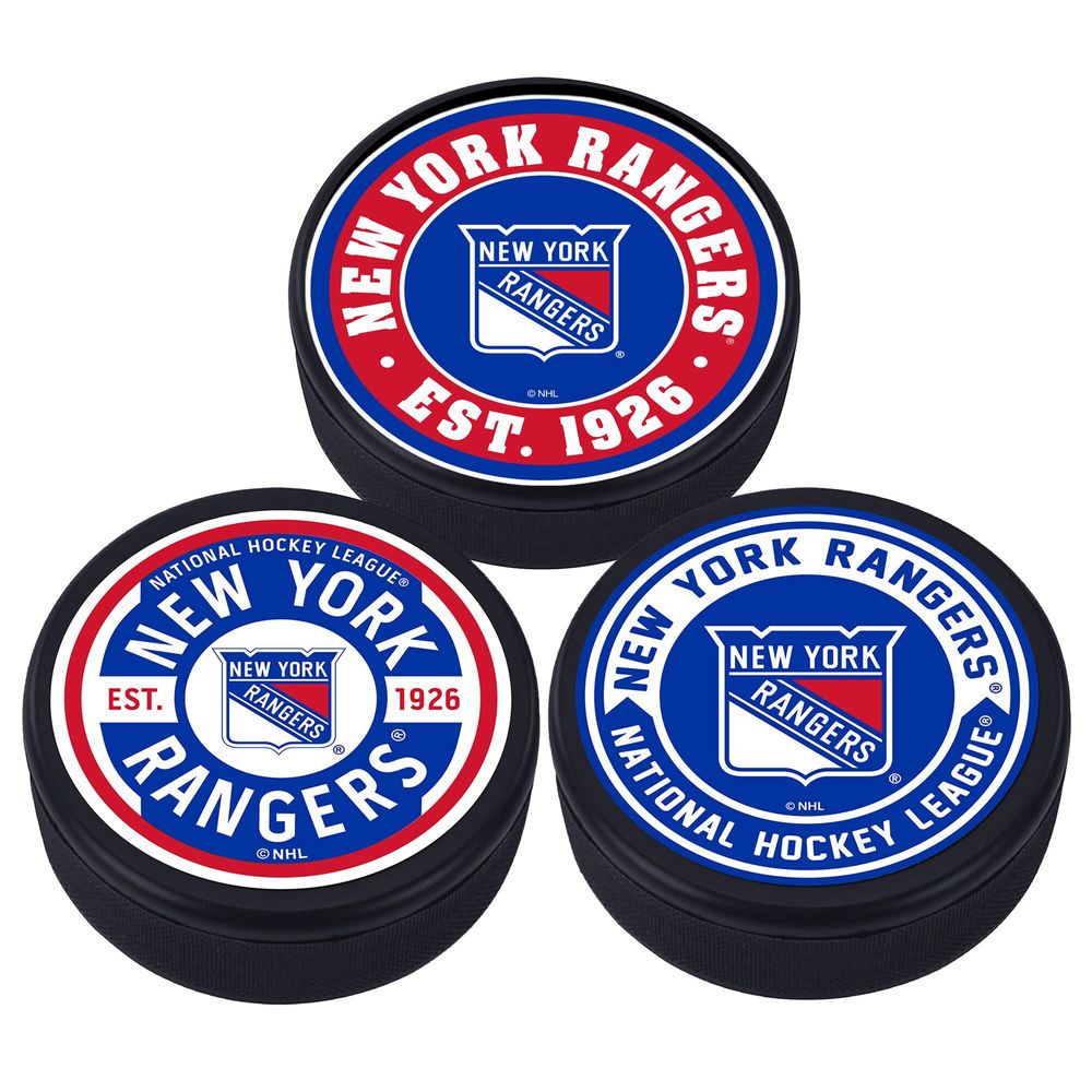 New York Rangers - 3-Puck Pack