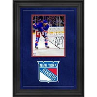 Cadre photo vertical de luxe 8'' x 10'' des Rangers de New York avec logo de l'équipe