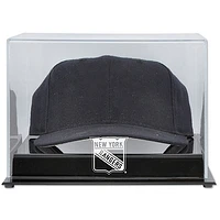 Vitrine de présentation en acrylique avec logo de l'équipe des Rangers de New York