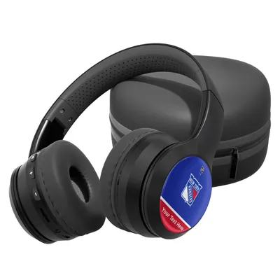 New York Rangers Personalized Wireless Bluetooth Headphones & Case