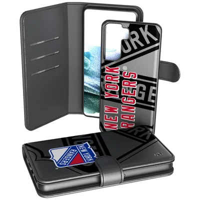New York Rangers Samsung Galaxy Mono Tilt Wallet Case