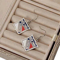 Boucles d'oreilles pendantes primaires WinCraft des Rangers de New York