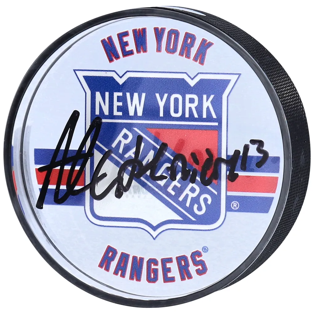 Alexis Lafreniere New York Rangers Autographed Bauer Vapor 2x Pro Gloves