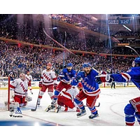 Vincent Trocheck New York Rangers 2024 Stanley Cup Playoffs Second Round Game 2 vs. Carolina Hurricanes Overtime Goal Celebration Photograph