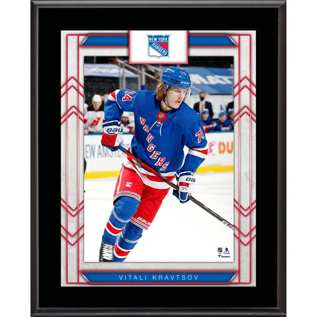 Lids Vitali Kravtsov New York Rangers Fanatics Authentic Game-Used #74  White Set 2 Jersey from the 2022-23 NHL Season
