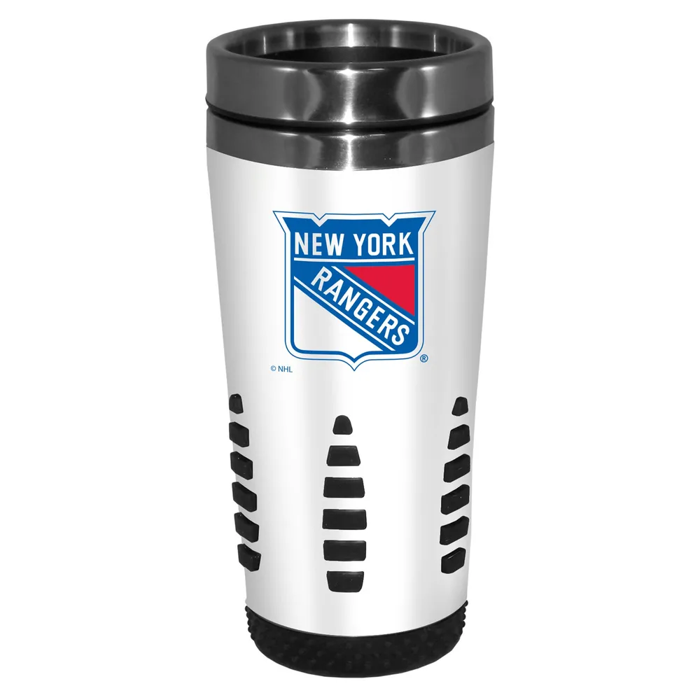 Rangers de New York blancs 16oz. Tasse de voyage Huntsville