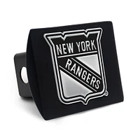 Housse d'attelage WinCraft New York Rangers Premium en métal chromé avec logo