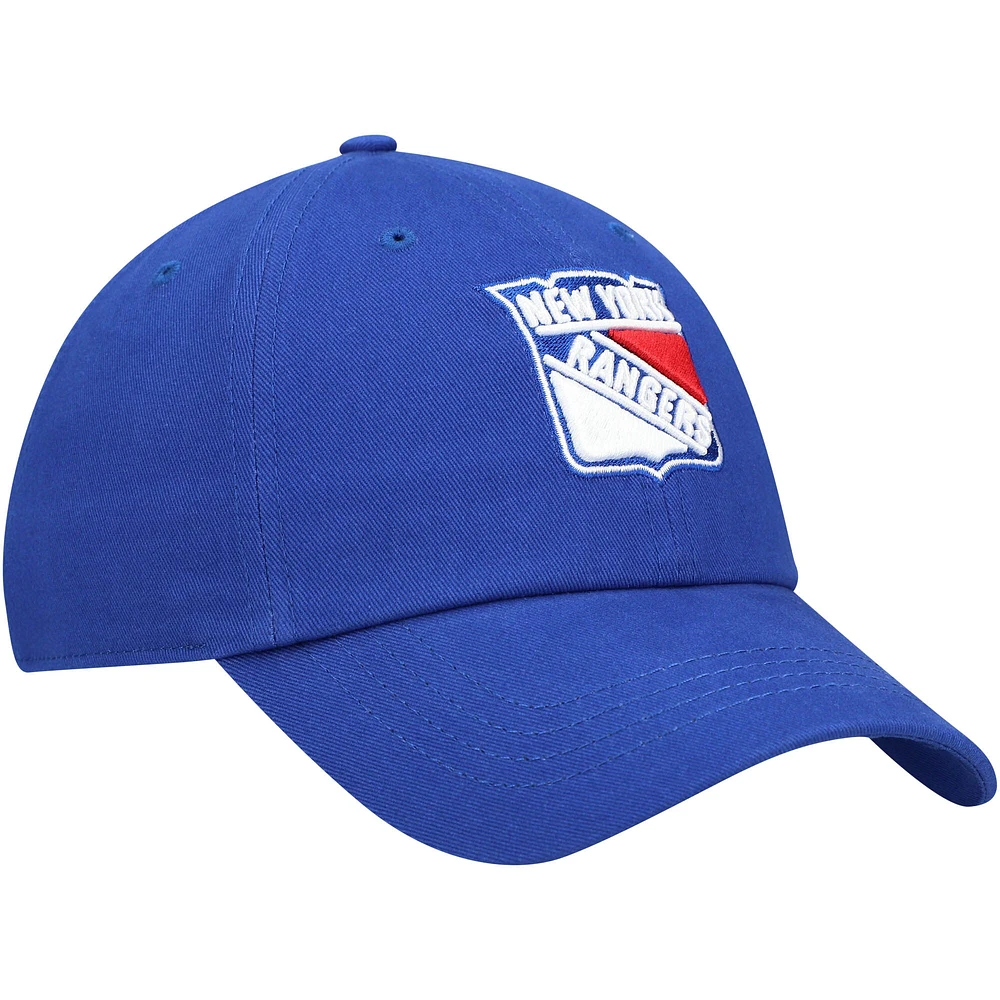 Casquette réglable bleue New York Rangers Team Miata Clean Up '47 pour femmes