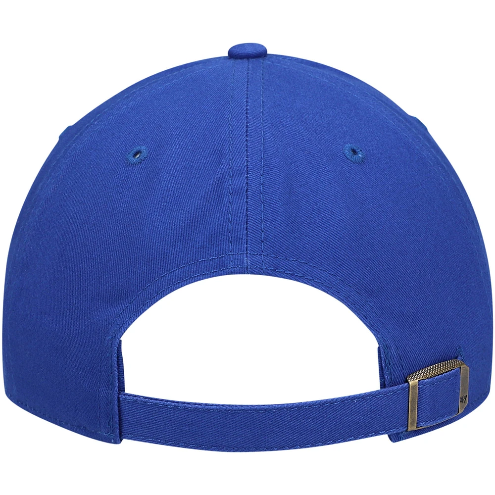 Casquette réglable bleue New York Rangers Team Miata Clean Up '47 pour femmes