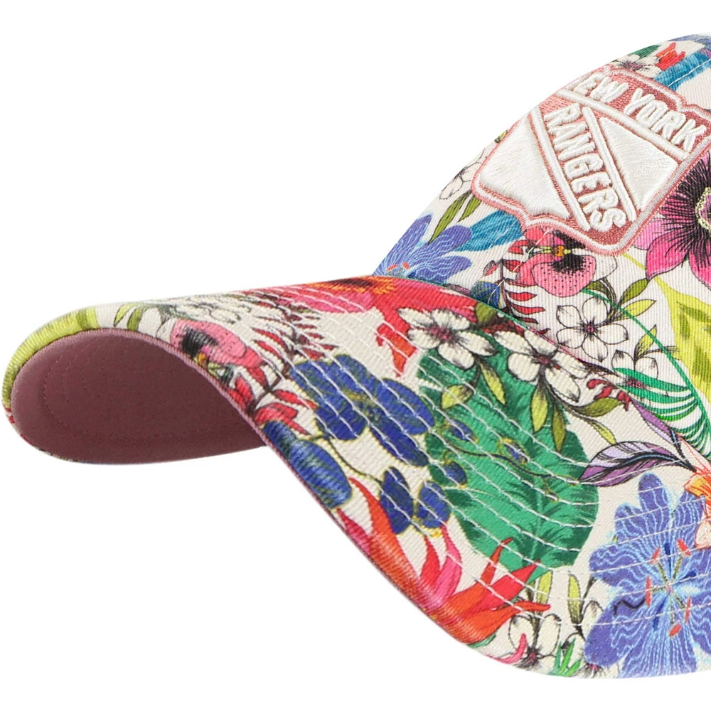 Women's '47 Cream New York Rangers Pollinator Clean Up Adjustable Hat