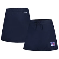 Women's Columbia Navy New York Rangers Lakewood Pines Omni-Wick Skort