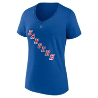 Lids Vladimir Tarasenko New York Rangers Fanatics Branded Women's Authentic  Stack Name & Number V-Neck T-Shirt - Royal