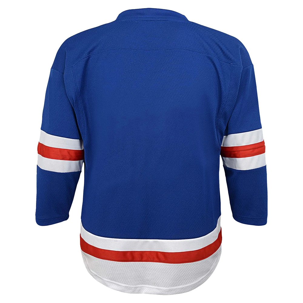 Youth Blue New York Rangers Replica Jersey