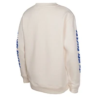 Youth Cream New York Rangers Star Power Pullover Sweatshirt