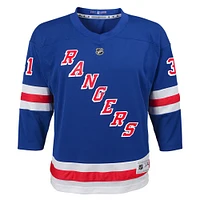 Youth Igor Shesterkin Blue New York Rangers Home Replica Player Jersey