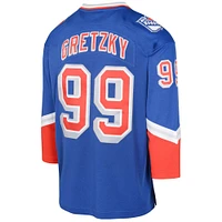Youth Mitchell & Ness Wayne Gretzky New York Rangers 1996/97  Blue Line Player Jersey