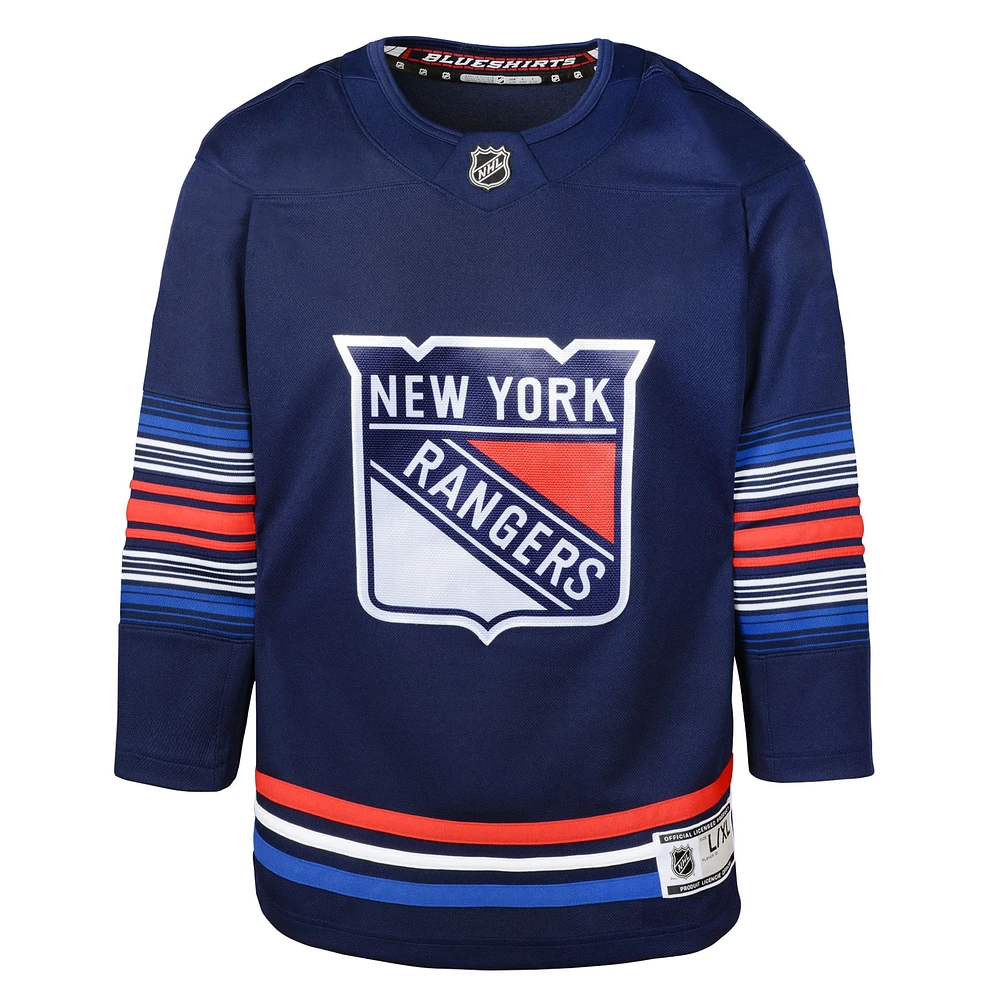 Maillot Premier Alternatif des Rangers de New York la Marine pour Jeunes