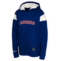 Sweat à capuche léger et thermique pour jeunes New York Rangers de la marine