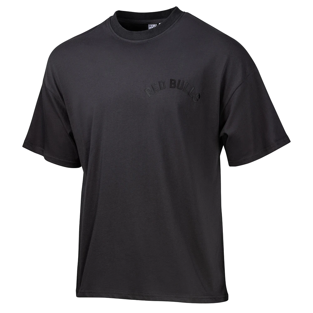 T-shirt noir pour homme avec logo sportif Suède New York Red Bulls Hometown