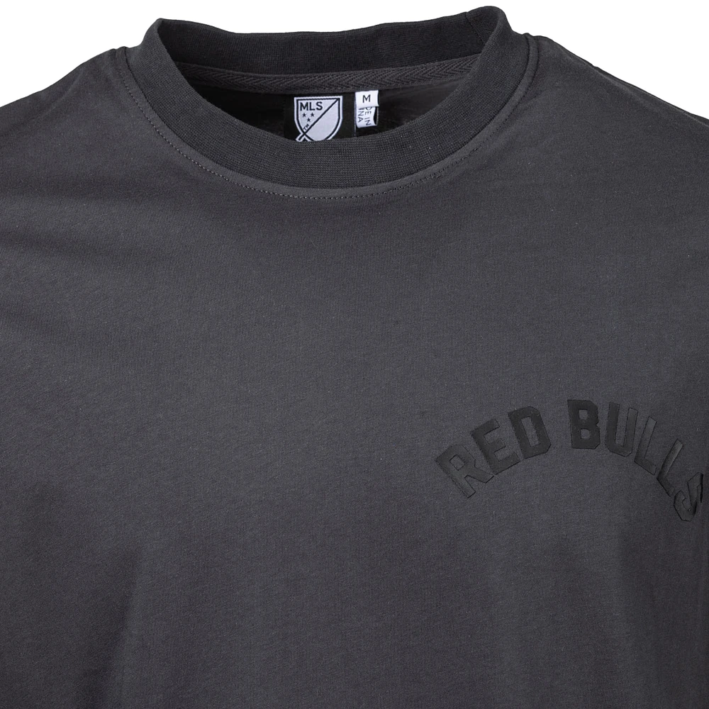 T-shirt noir pour homme avec logo sportif Suède New York Red Bulls Hometown