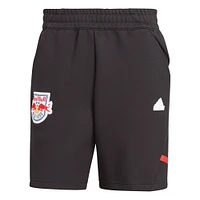 Short de voyage adidas New York Red Bulls 2024 noir pour homme