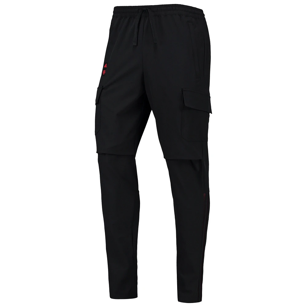 Men's adidas Black New York Red Bulls Travel Pants