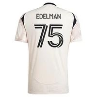 Men's adidas Daniel Edelman Tan New York Red Bulls 2025 Stone Kit Replica Player Jersey