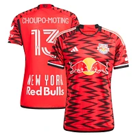 Men's adidas Eric Maxim Choupo-Moting Red New York Bulls 2024 Legacy Authentic Player Jersey