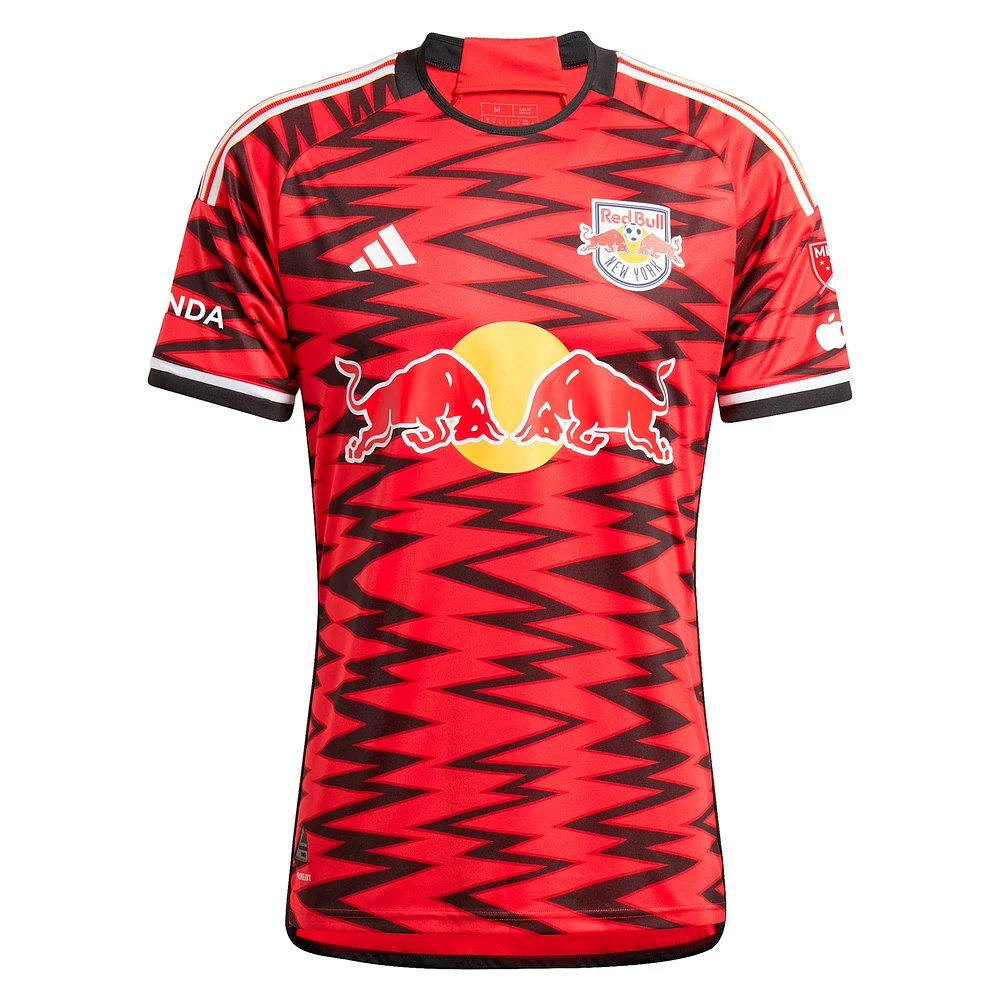 Men's adidas Eric Maxim Choupo-Moting Red New York Bulls 2024 Legacy Authentic Player Jersey