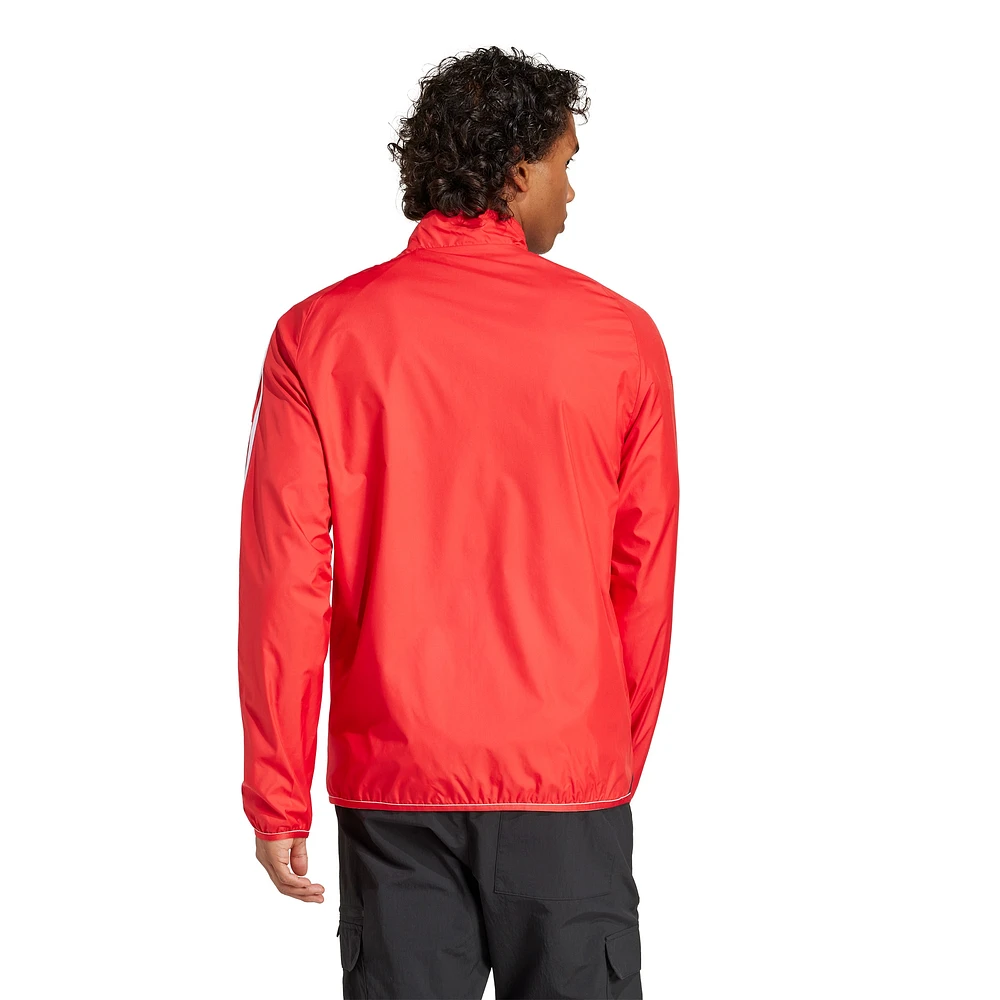 Men's adidas Red/White New York Red Bulls 2025 Anthem Reversible Full-Zip Jacket