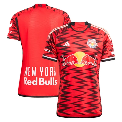 Maillot adidas rouge New York Red Bulls 2024 Legacy authentique pour homme