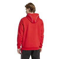 Men's adidas Red New York Bulls 2025 Travel Pullover Hoodie