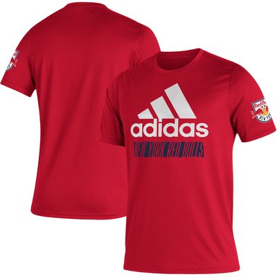 Men's adidas Red New York Bulls Creator Vintage T-Shirt