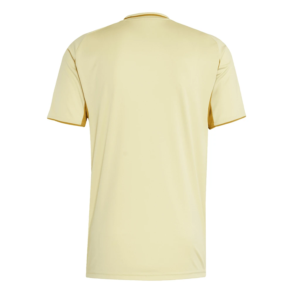 Men's adidas Tan New York Red Bulls 2025 One Planet Pre-Match Top