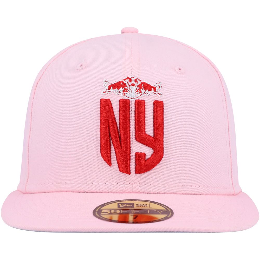 New Era Pink New York Red Bulls Pastel Pack 59FIFTY Fitted Hat